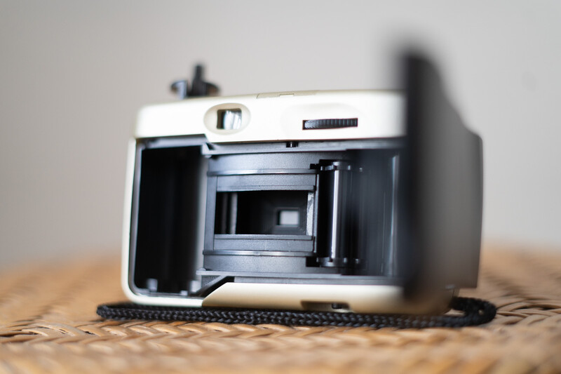The film gate of the Vivitar IC 101. Daft.